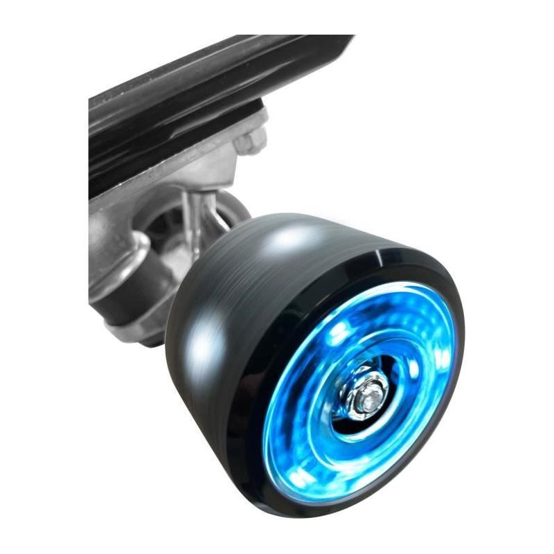 Skateboard 22 x 6 - STAMP - Contrôle des Skids - Roues lumineuses