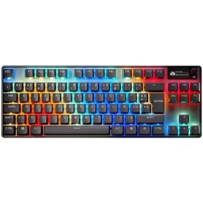 Clavier gamer mécanique sans fil SteelSeries Apex Pro TKL Gen 3 - Noir: compact et performant