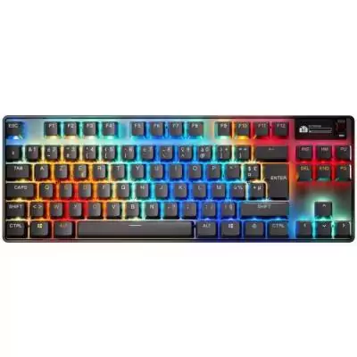 Clavier gamer mécanique sans fil SteelSeries Apex Pro TKL Gen 3 - Noir: compact et performant