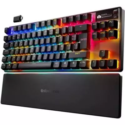 Clavier gamer mécanique sans fil SteelSeries Apex Pro TKL Gen 3 - Noir: compact et performant