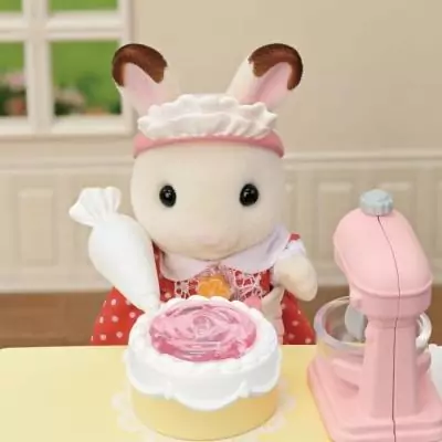 Le coffret pâtisserie des SYLVANIAN FAMILIES - 5807 : Figurine miniature pour de délicieuses aventures