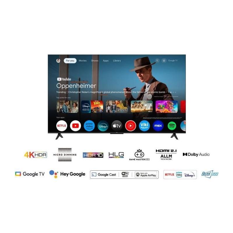 TV LED TCL 58V6B - 4K UHD HDR10 - Smart TV