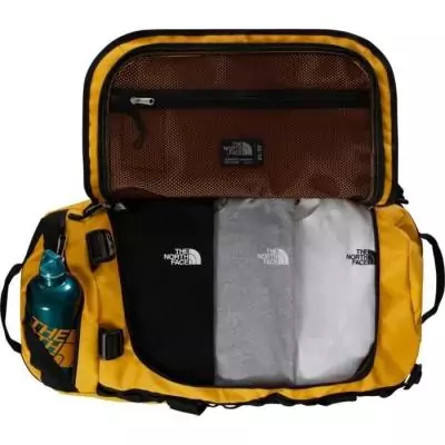 Sac de sport The North Face - Base Camp Duffel M - Or/Noir - 71 L