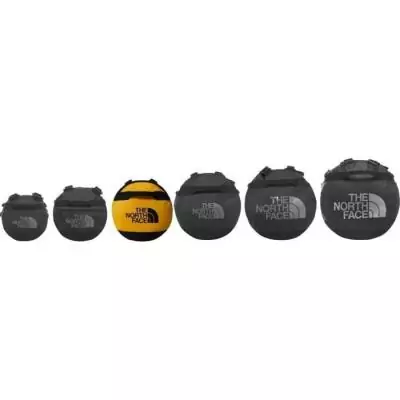 Sac de sport The North Face - Base Camp Duffel M - Or/Noir - 71 L