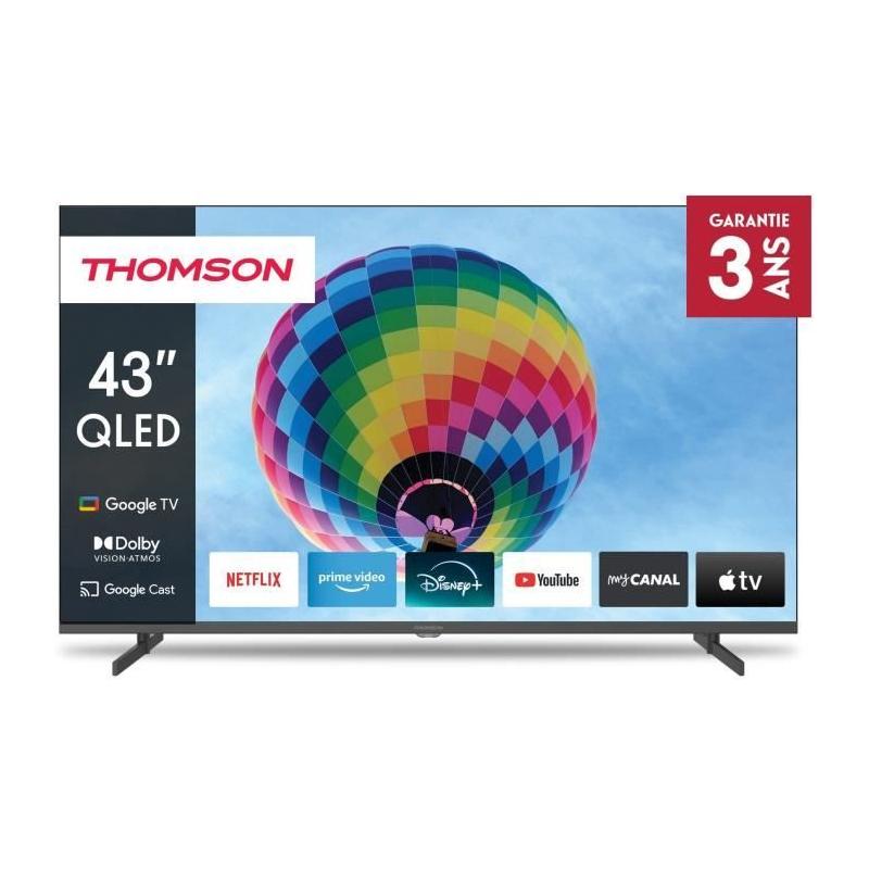 TV QLED 43" Thomson 43QG4S14 - 4K HDR 10 Google TV