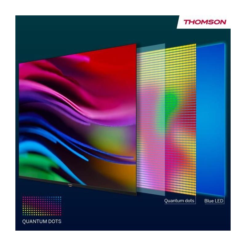 TV QLED 43" Thomson 43QG4S14 - 4K HDR 10 Google TV