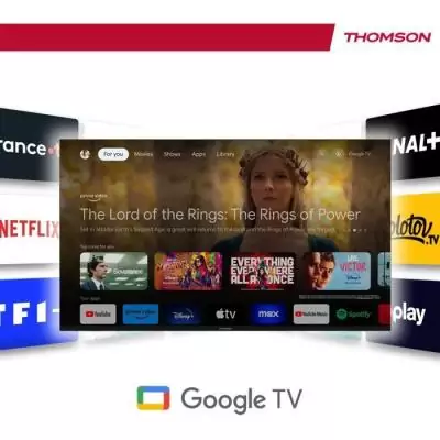 TV QLED 43" Thomson 43QG4S14 - 4K HDR 10 Google TV