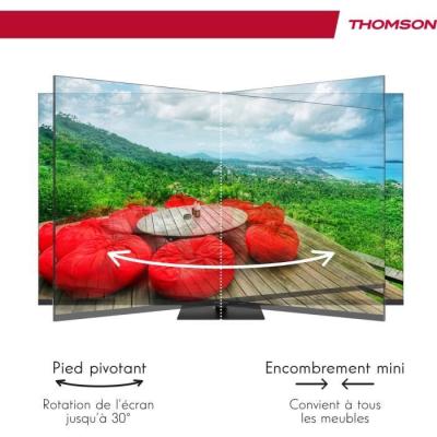TV QLED 75" Thomson - 4K UHD HDR 10 - Google TV