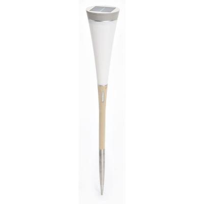 Balise solaire blanche - 30 lumens - Compact
