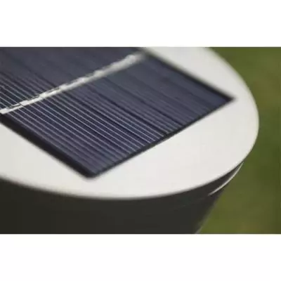 Balise solaire blanche - 30 lumens - Compact