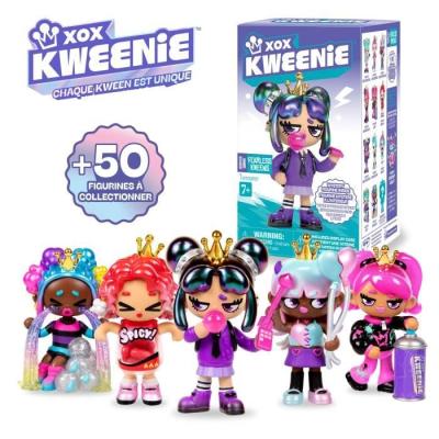 Figurine Poupée surprise XOX KWEENIE - Série Fearless - 13 cm