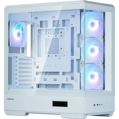 Boîtier PC ZALMAN P50 DS Blanc - Moyen tour A-RGB