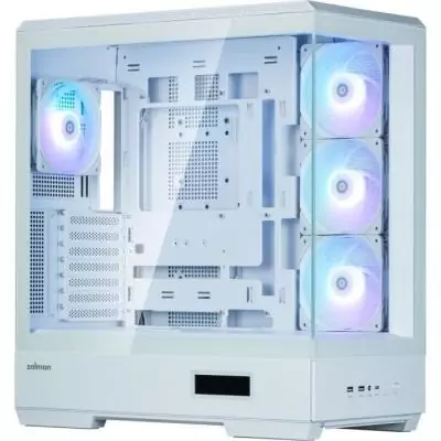 Boîtier PC ZALMAN P50 DS Blanc - Moyen tour A-RGB
