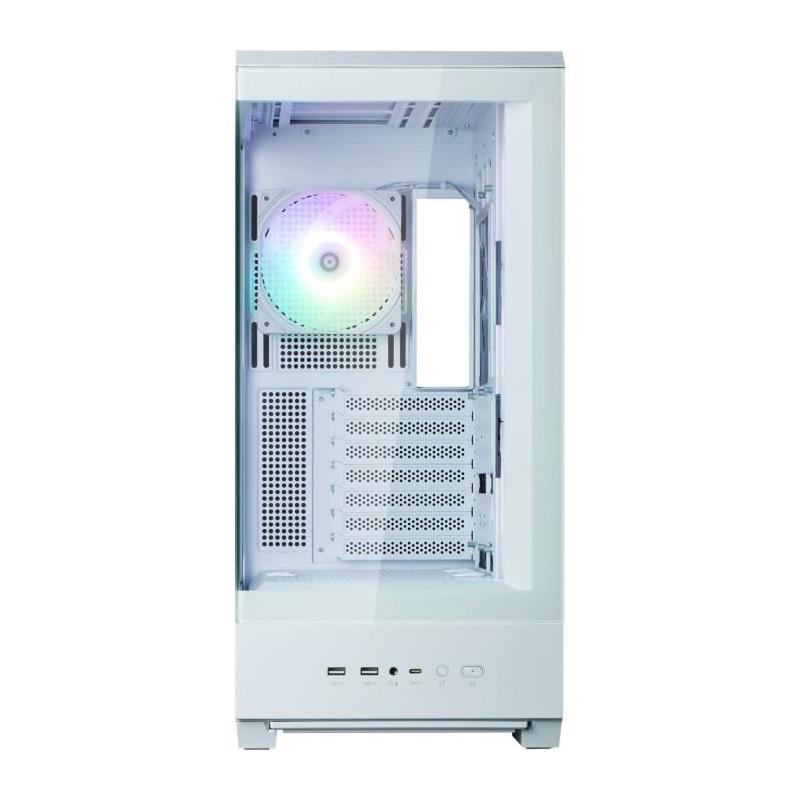 Boîtier PC ZALMAN P50 DS Blanc - Moyen tour A-RGB