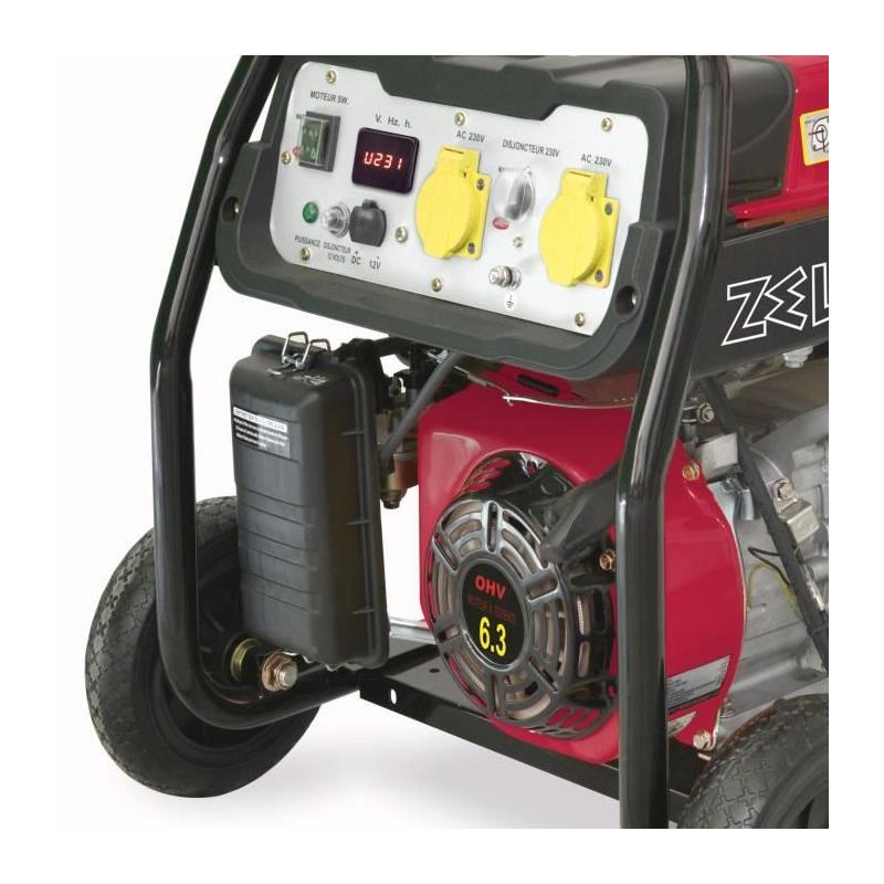 Groupe électrogène essence ZEUZ 4100 LB - Rouge