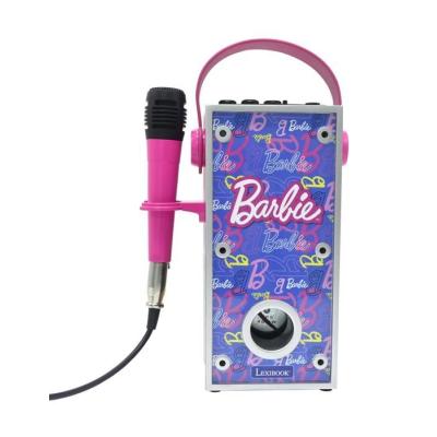 Enceinte Bluetooth Barbie lumineuse - Taille compacte 