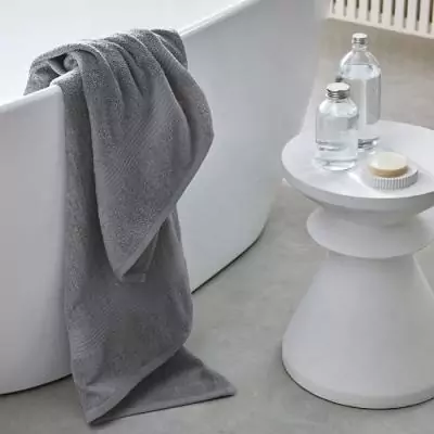 Drap de bain TODAY Essential 90x150 cm en coton acier