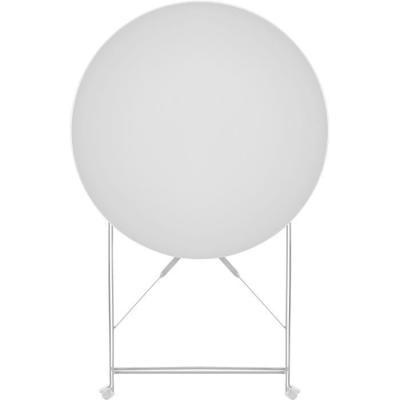 Ensemble repas de jardin pliant - 2 chaises - Gris