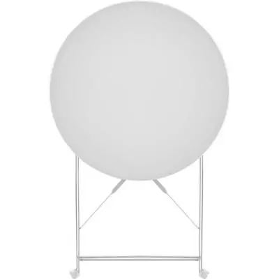 Ensemble repas de jardin pliant - 2 chaises - Gris