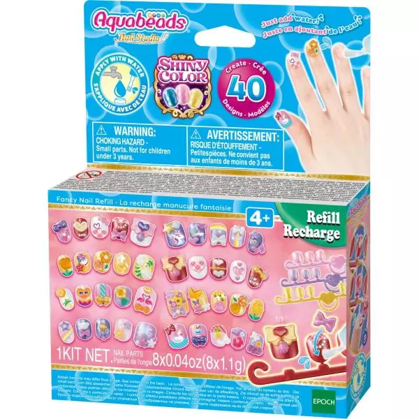 Aquabeads La recharge manucure fantaisie