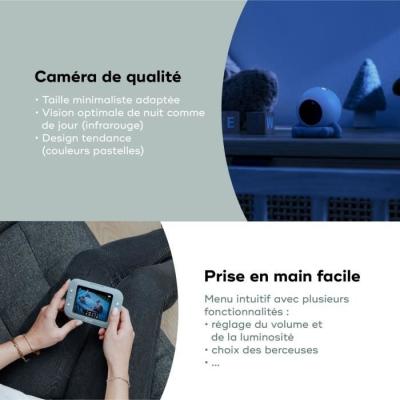 Babyphone vidéo YOO ROLL de Babymoov - Compact et pratique