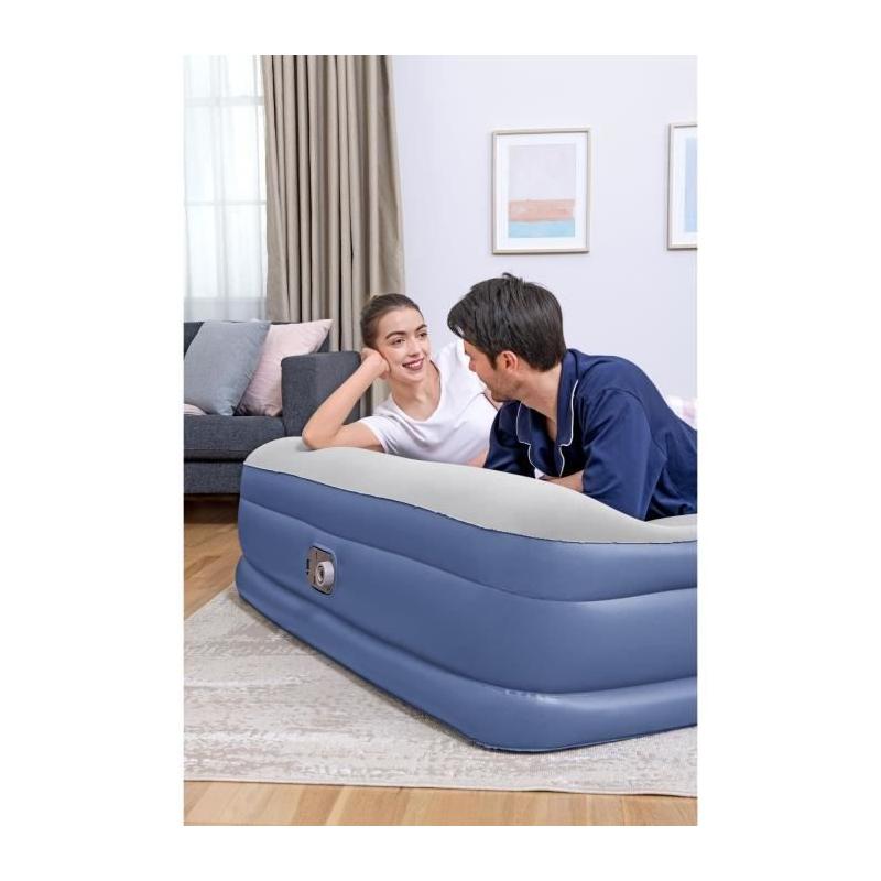 Matelas Gonflable Bestway Tritech Double - Facile à Gonfler