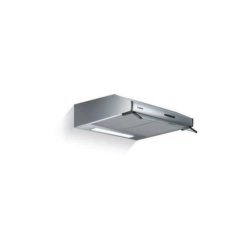 Hotte murale BOSCH DUL63CC50 - L 60 cm Inox - 350 m³/h - Silencieuse