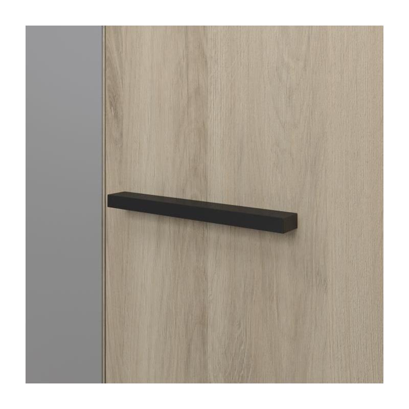 Armoire Chene Kronberg - 4 portes et 2 tiroirs - 203,1 cm