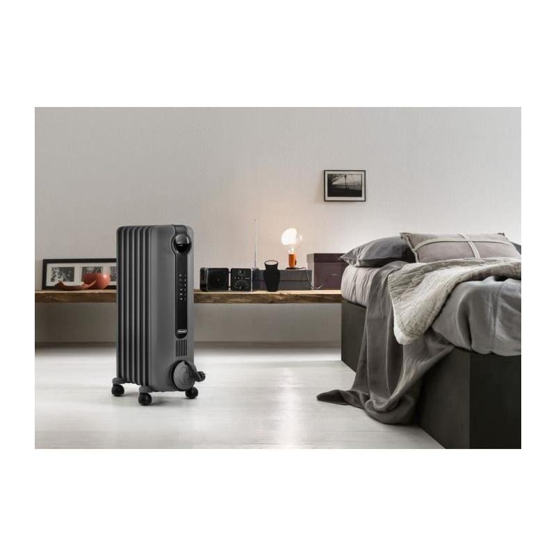 Radiateur bain d'huile 1500W - Technologie Real Energy - Ecran digital
