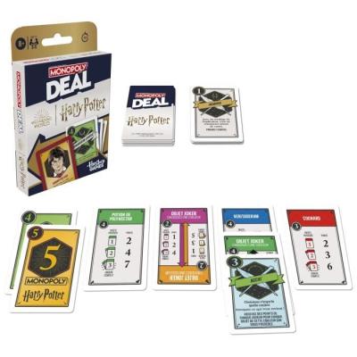 Amusez-vous avec Monopoly Deal Harry Potter, un jeu de société palpitant!