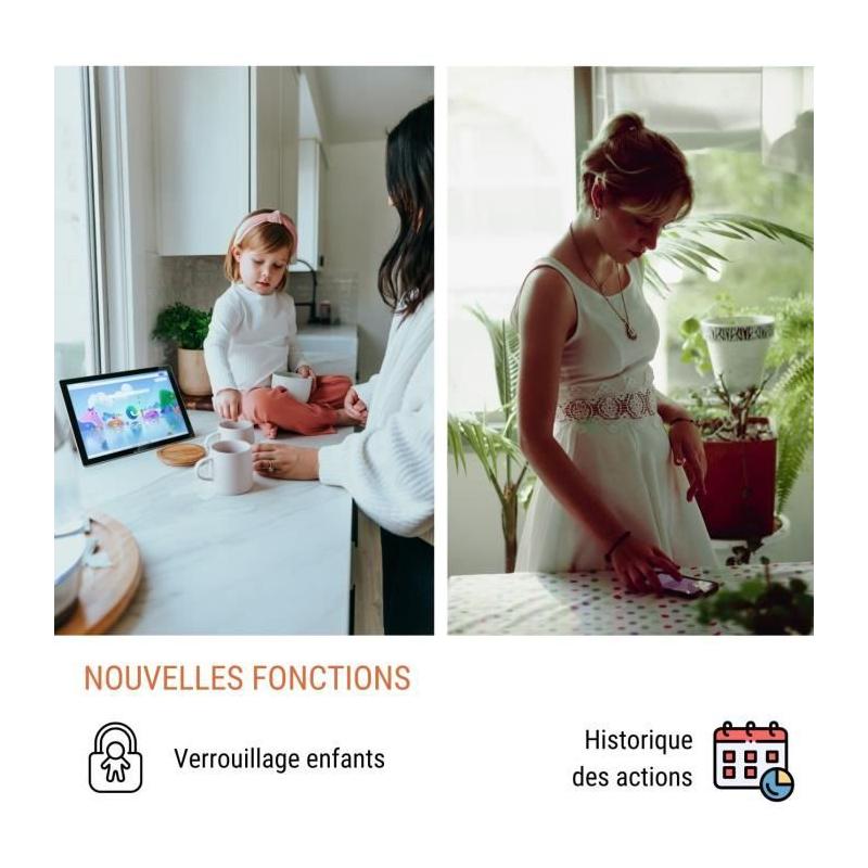 Lot de 2 prises connectées Wi-Fi + BT - KONYKS - Priska FR Dual Pack