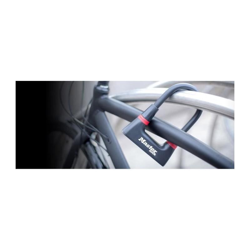 Antivol U MASTER LOCK - Mini et efficace pour vélo loisir