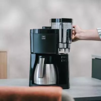 Cafetière MELITTA Look V Therm 1025-12 - 1080W - 1,25L Noir