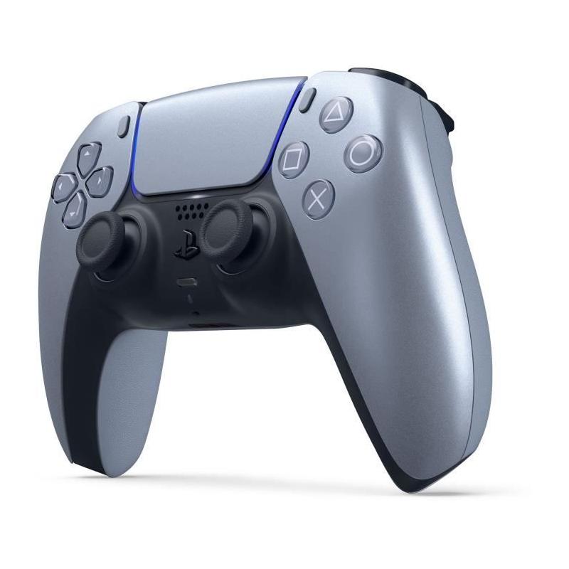 Manette sans fil DualSense™ - Argent Sterling I PS5 et PC