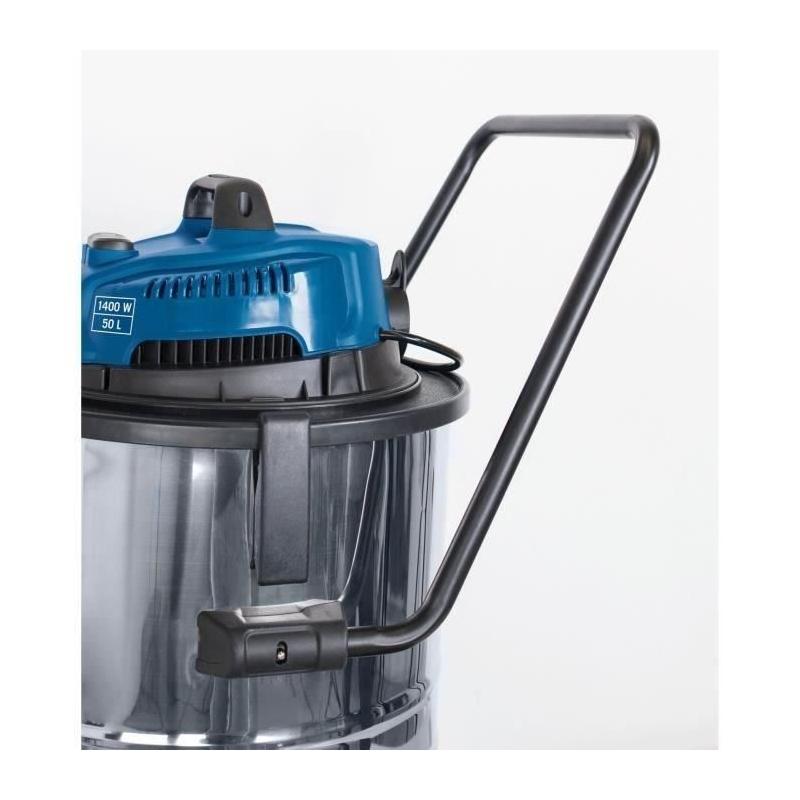 Aspirateur eau et poussière Scheppach ASP50-ES 1400W - Cuve inox 50L