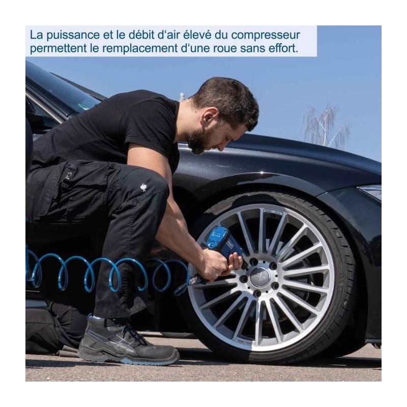 Compresseur 100L à courroie SCHEPPACH HC550TC - 10 bars, 3 CV