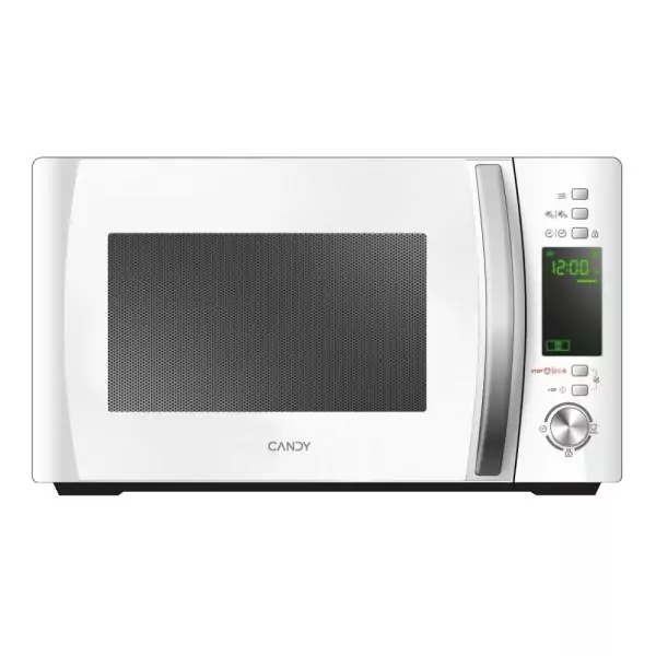 Micro-ondes Candy Timeless CMXW20DW 700W 20L Digital Blanc - Fonction Décongélation - 5 Niveaux de Puissance - 10 Menus Auto