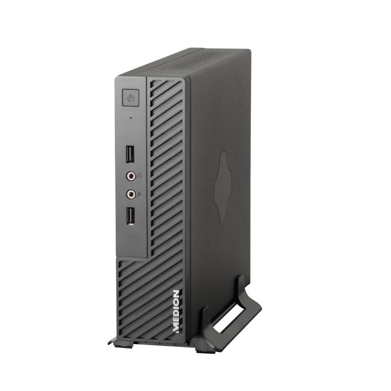MEDION AKOYA Unité centrale - S23005 - Intel Core i7-1165G7 - 8 Go RAM - 512 Go SSD - VESA - Windows 11 - Noir