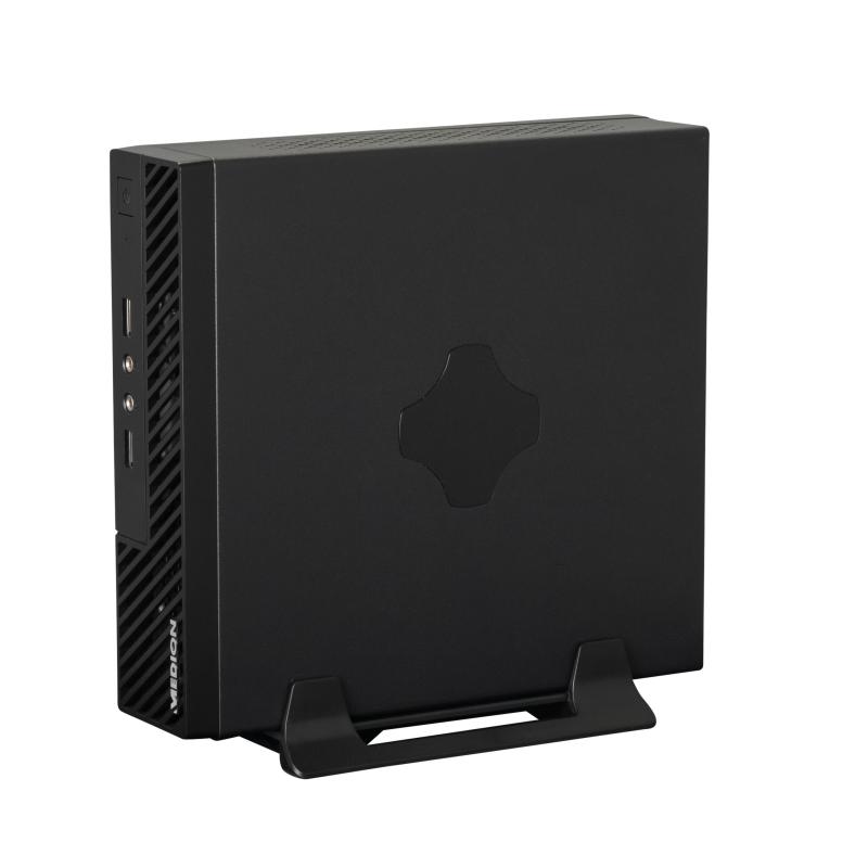 MEDION AKOYA Unité centrale - S23005 - Intel Core i7-1165G7 - 8 Go RAM - 512 Go SSD - VESA - Windows 11 - Noir
