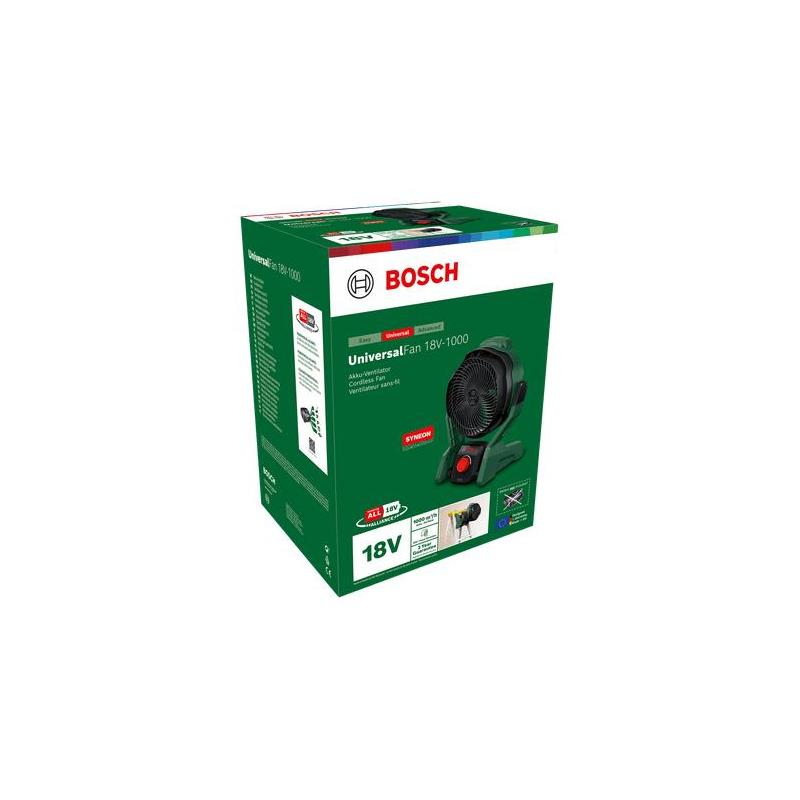 Bosch 0 603 9E1 000 ventilateur Noir, Vert, Rouge