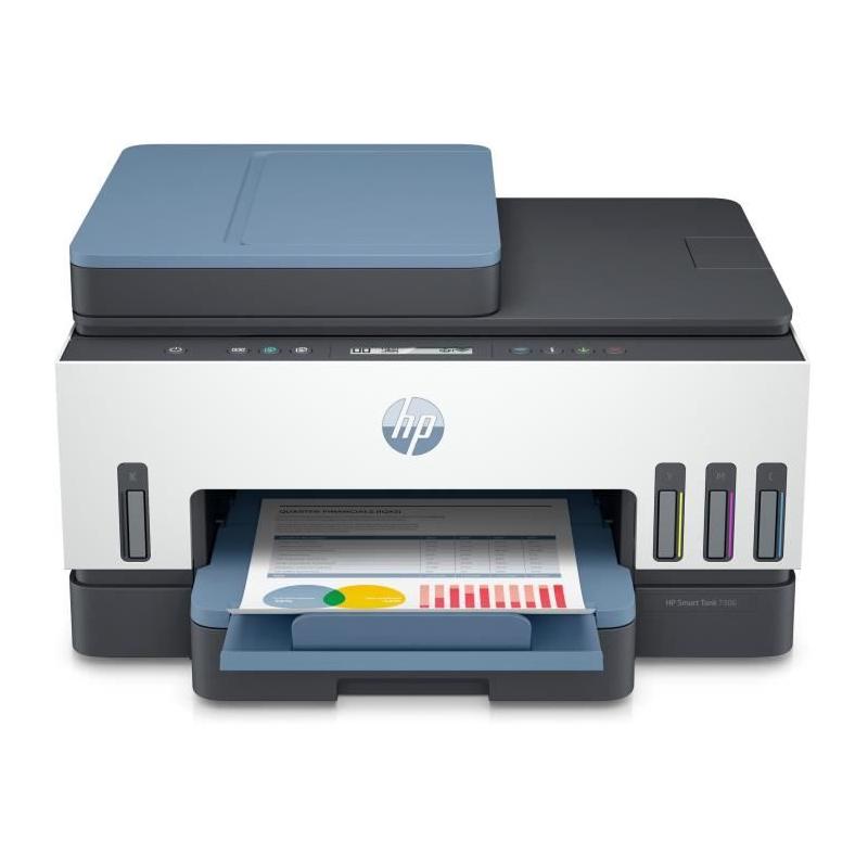 Imprimante tout-en-un HP Smart Tank 7306: Impression couleur sans tracas