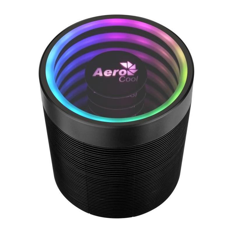 Ventirad CPU AEROCOOL Mirage 5 ARGB PWM - Kit LGA1700 inclus - 60mm