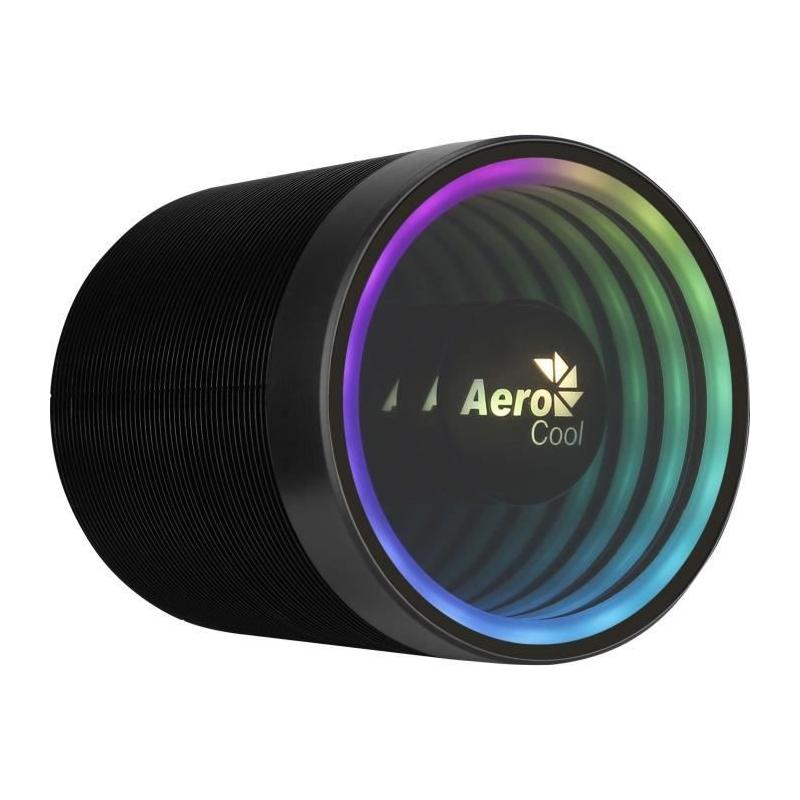Ventirad CPU AEROCOOL Mirage 5 ARGB PWM - Kit LGA1700 inclus - 60mm