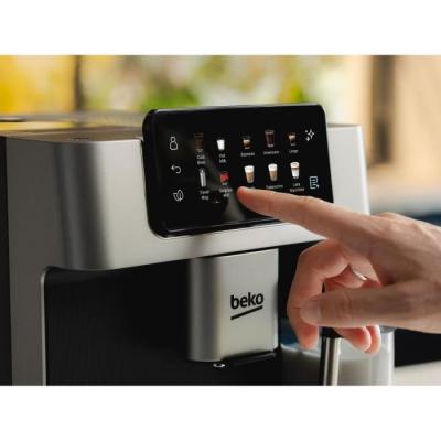 Machine à café performante BEKO CEG7348X - 1350W - Noir / Silver