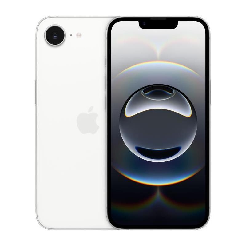 APPLE iPhone 16e 128GB Blanc | Smartphone compact 