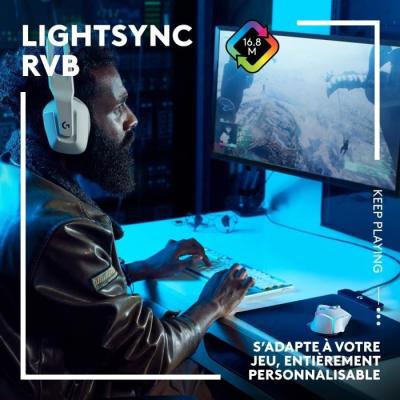 Souris gamer sans fil Logitech G502 X Plus - Performances ultimes