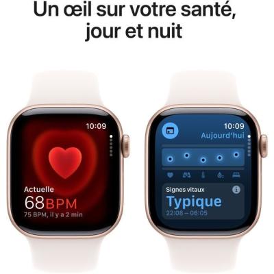 Montre Apple Watch Series 10 GPS + Cellular - 42mm - Rose Gold Aluminium