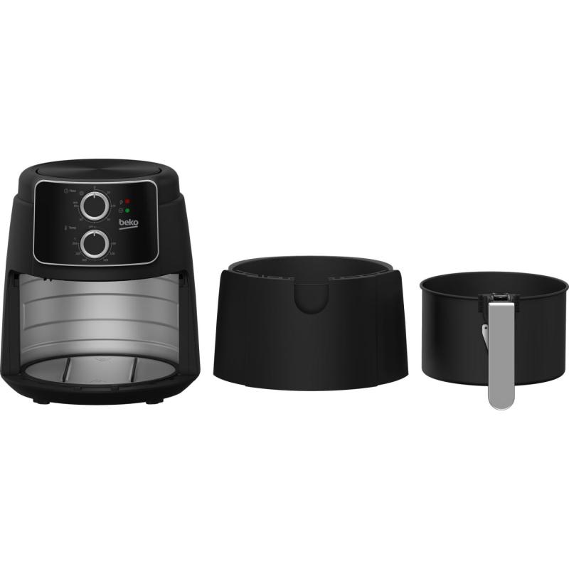 Beko FRL2242B Unique 3,9 L Autonome 1500 W Friteuse d’air chaud Noir