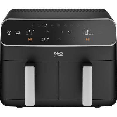 Beko FRL5388B friteuse Double 8,5 L Autonome 2400 W Friteuse d’air chaud Noir