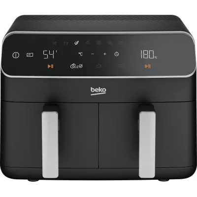 Beko FRL5388B friteuse Double 8,5 L Autonome 2400 W Friteuse d’air chaud Noir